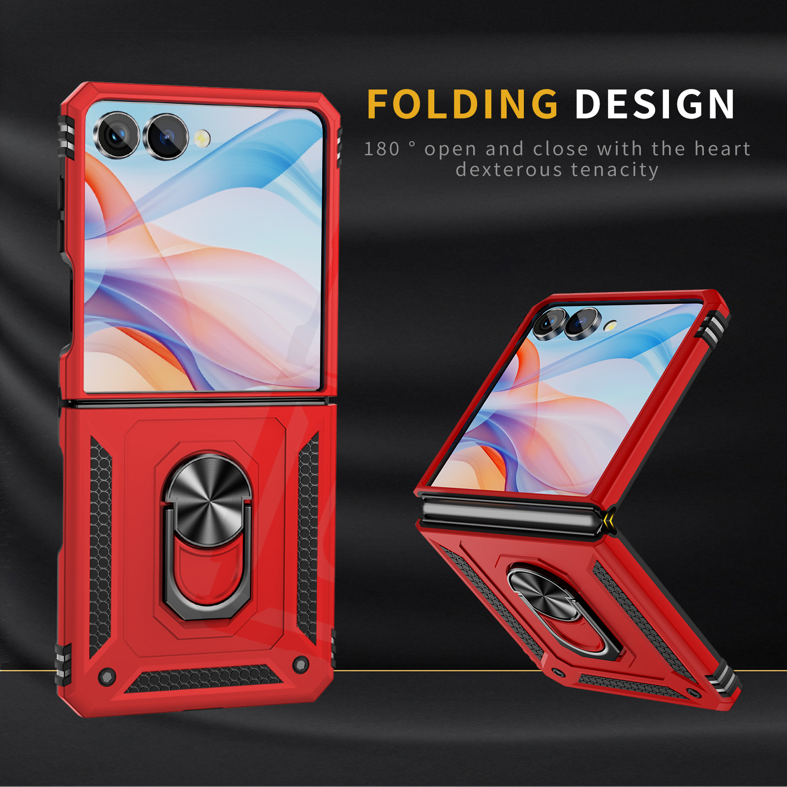 Phone Accessories Ring Holder - Military-grade Shockproof Phone Case For Samsung