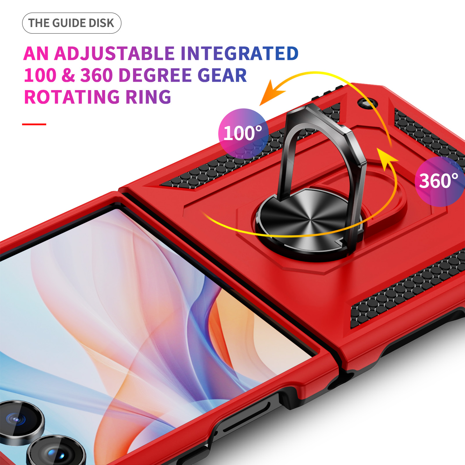 Military-grade Shockproof Phon - Phone Accessories Ring Holder review and price