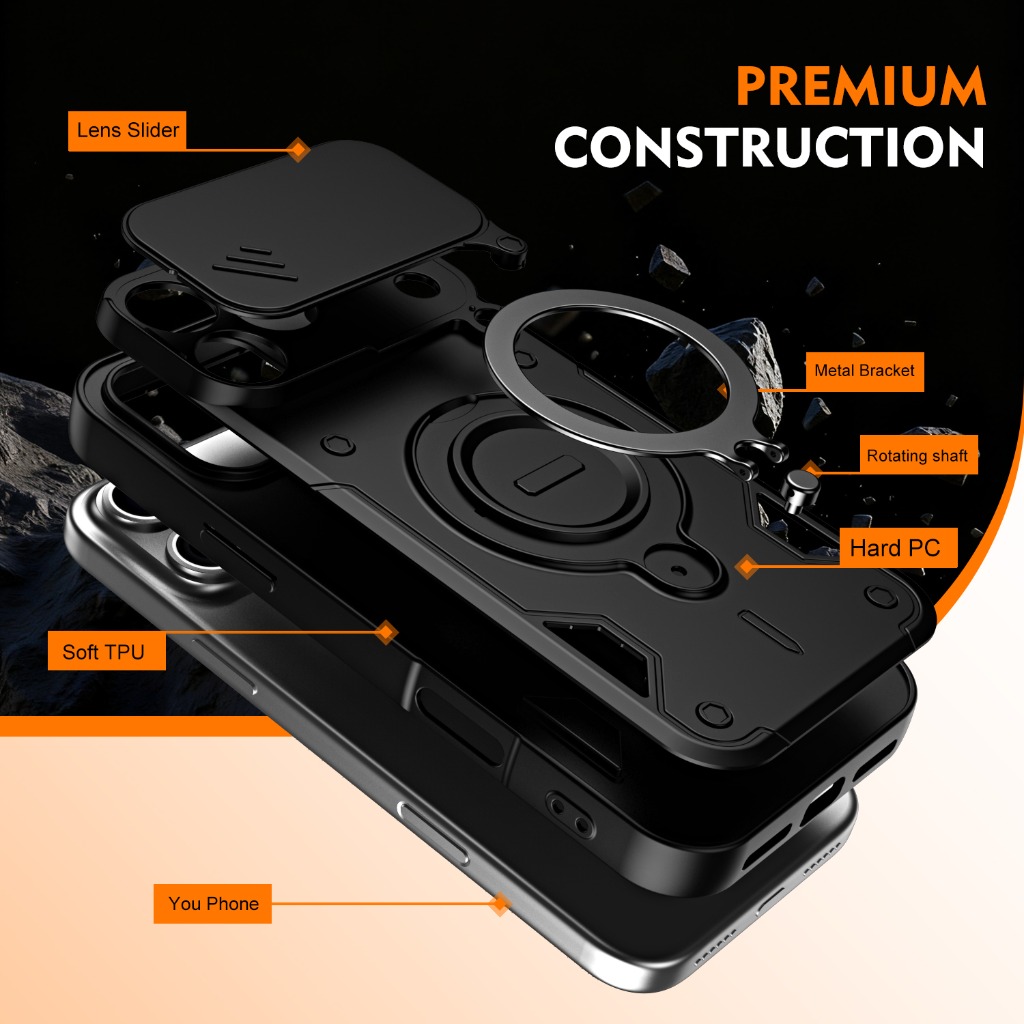 Armor Shockproof Phone Case w/ - Phone Accessories Ring Holder review and price